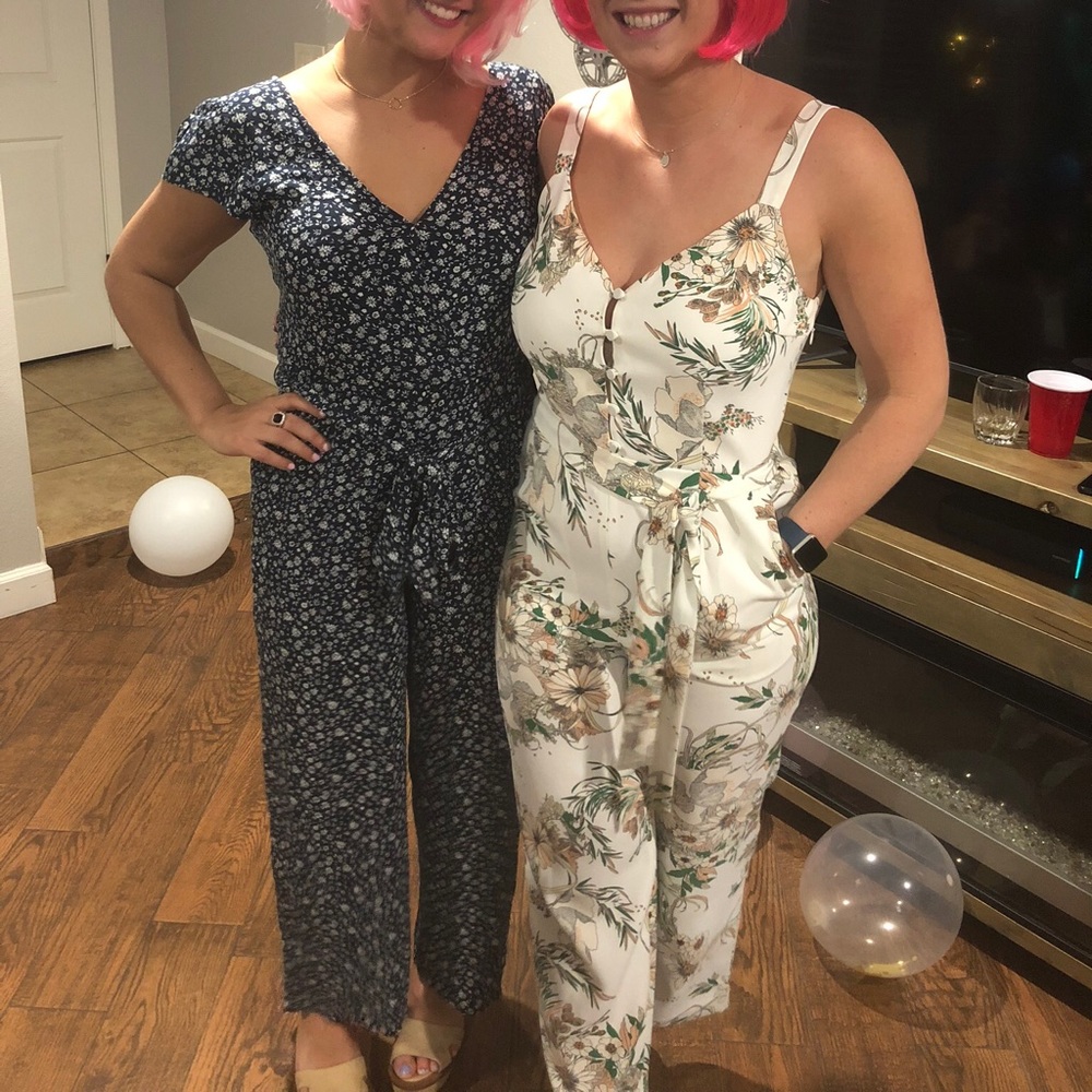 Floral jumpsuit